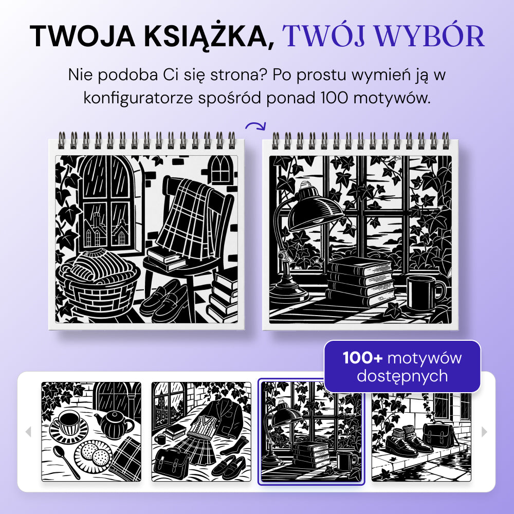 Kolorowanka OneColor - edycja Dark Academia