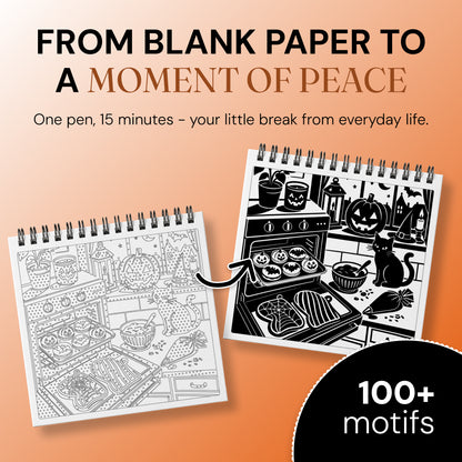 OneColor Coloring Book - Halloween Edition