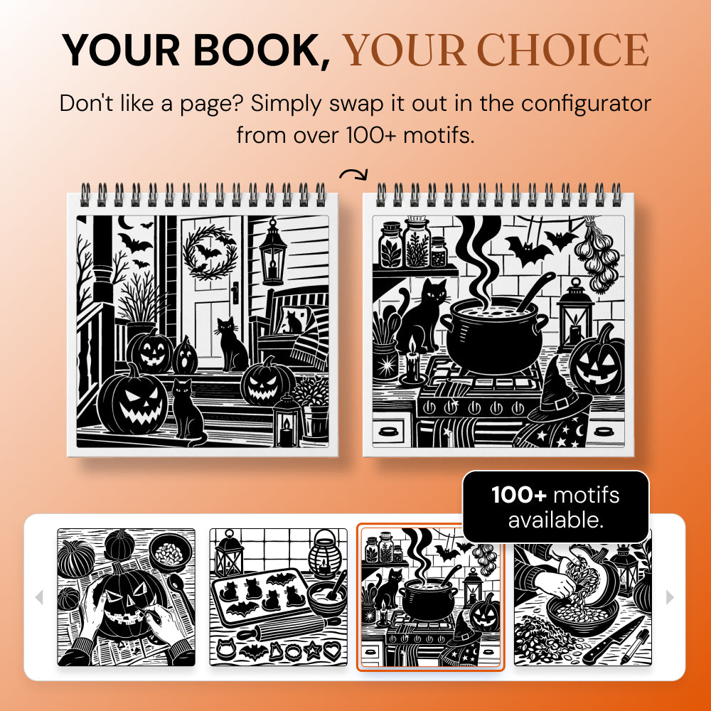 OneColor Coloring Book - Halloween Edition