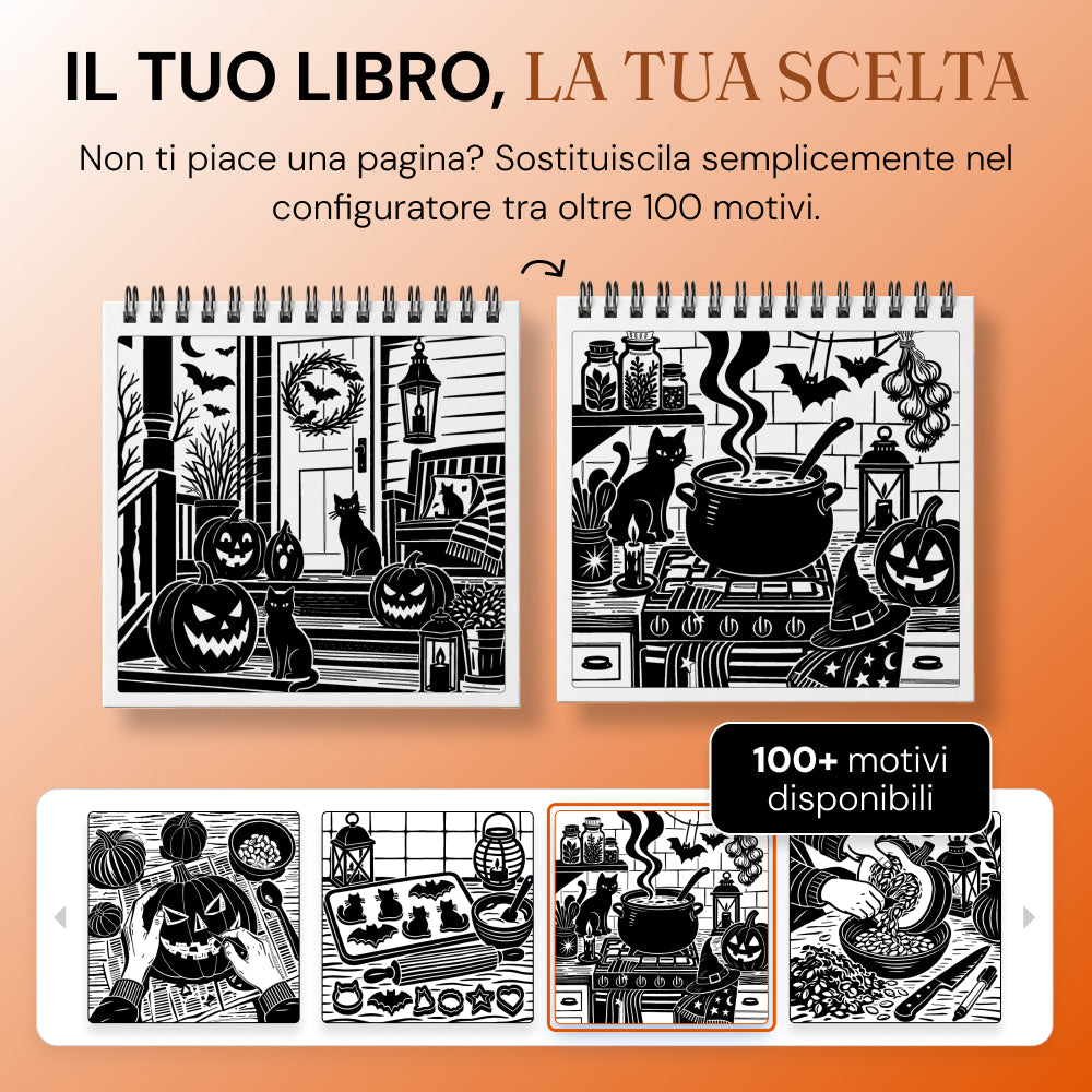 Libro da colorare OneColor - Edizione Halloween