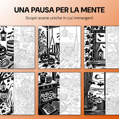 Libro da colorare OneColor - Edizione Halloween