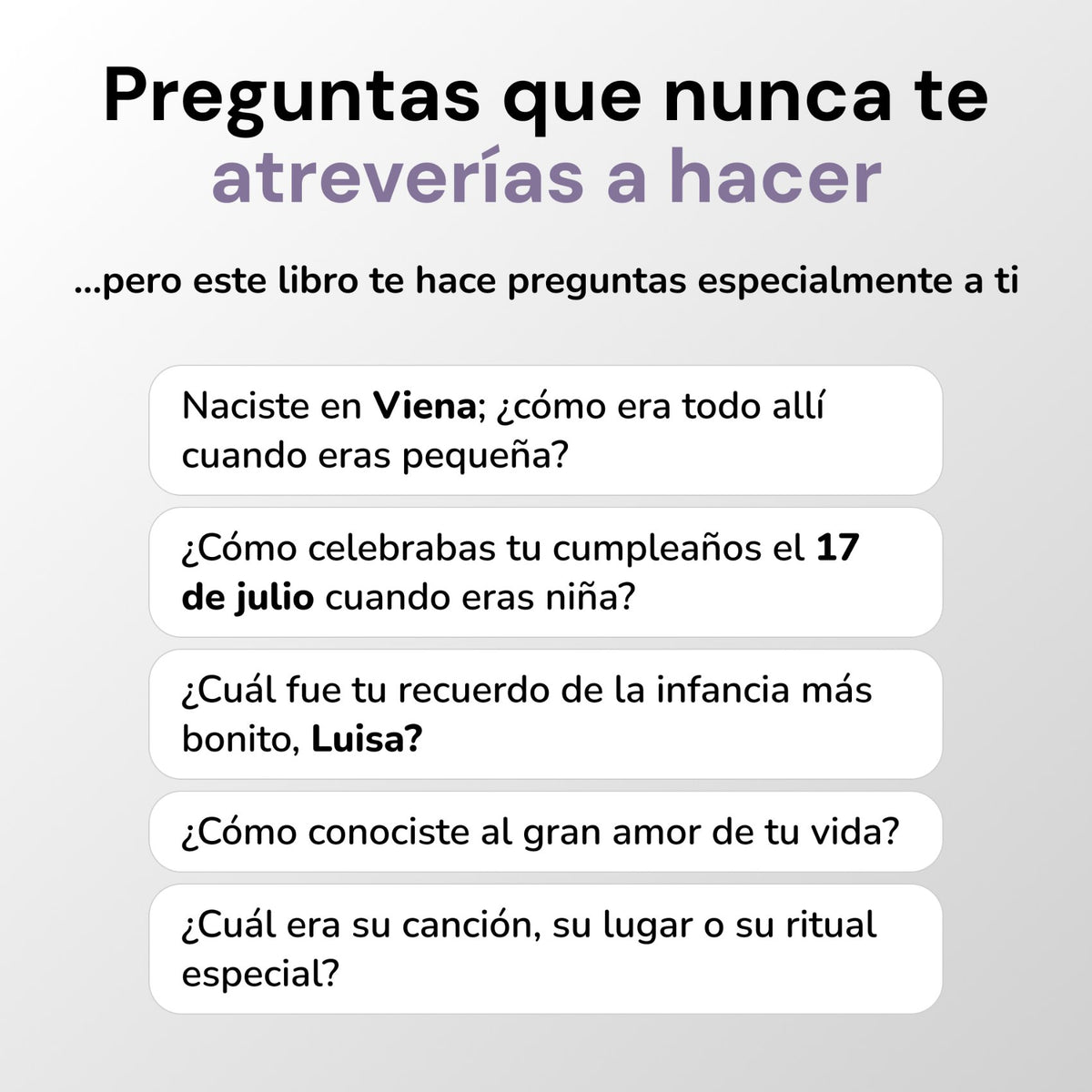 Abuela, cuéntame tu historia