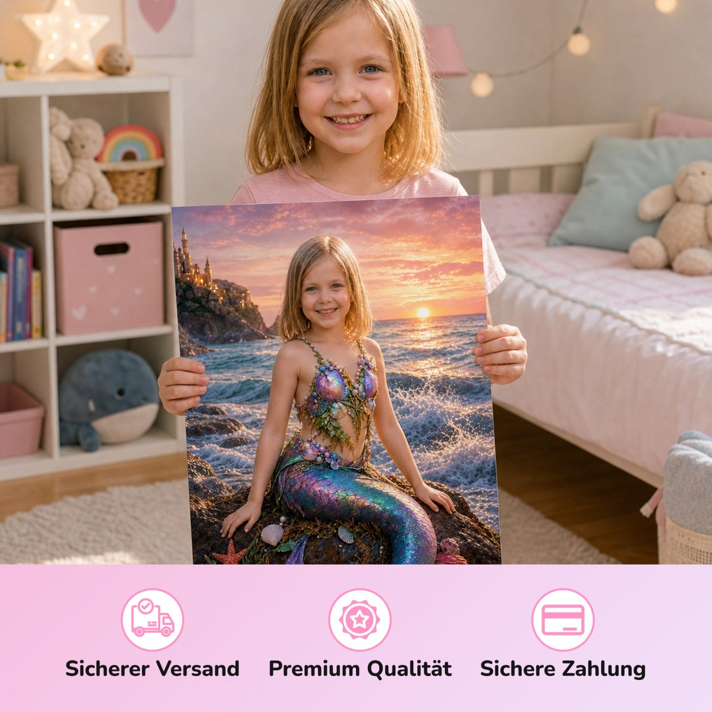 Mermaid at Sunset