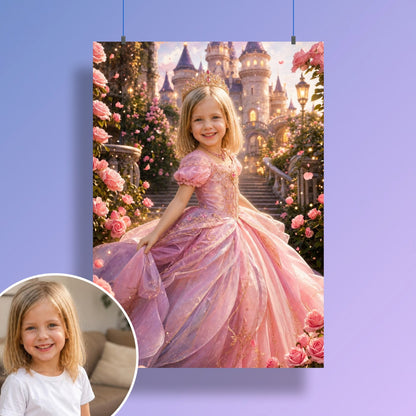 Princess in the Fairy-Tale Garden