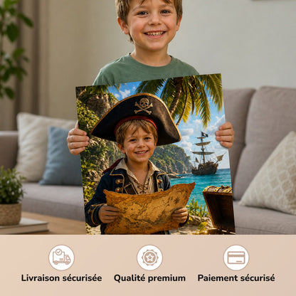 Pirate à la recherche d’un trésor