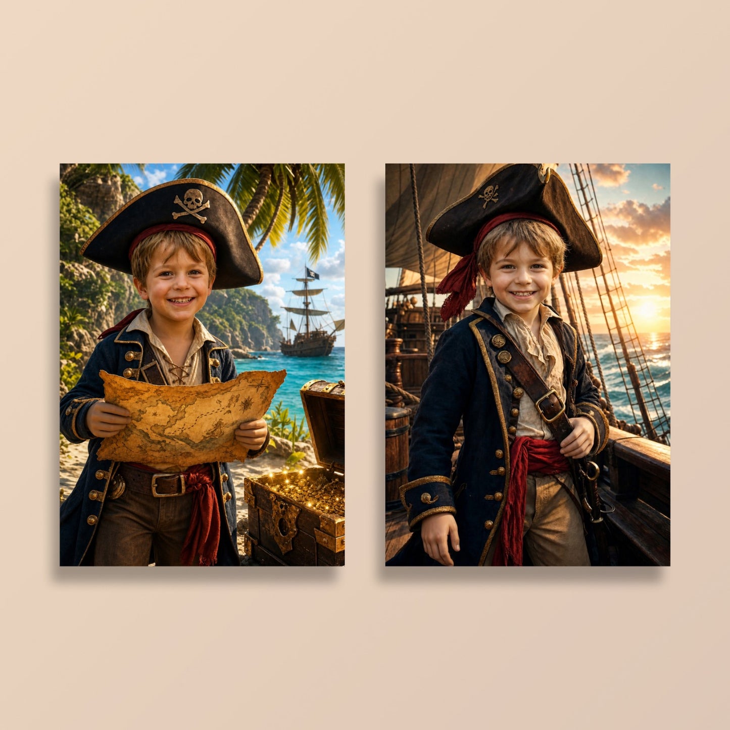 Pirate on a Treasure Hunt