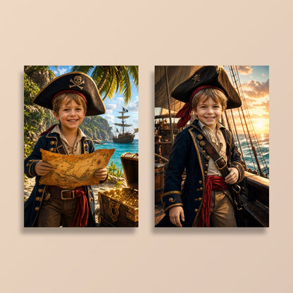 Pirate on a Treasure Hunt