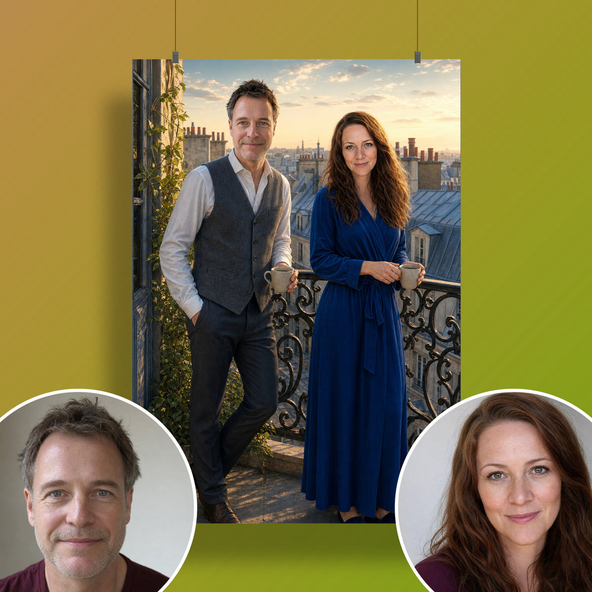  – Poster an der Wand