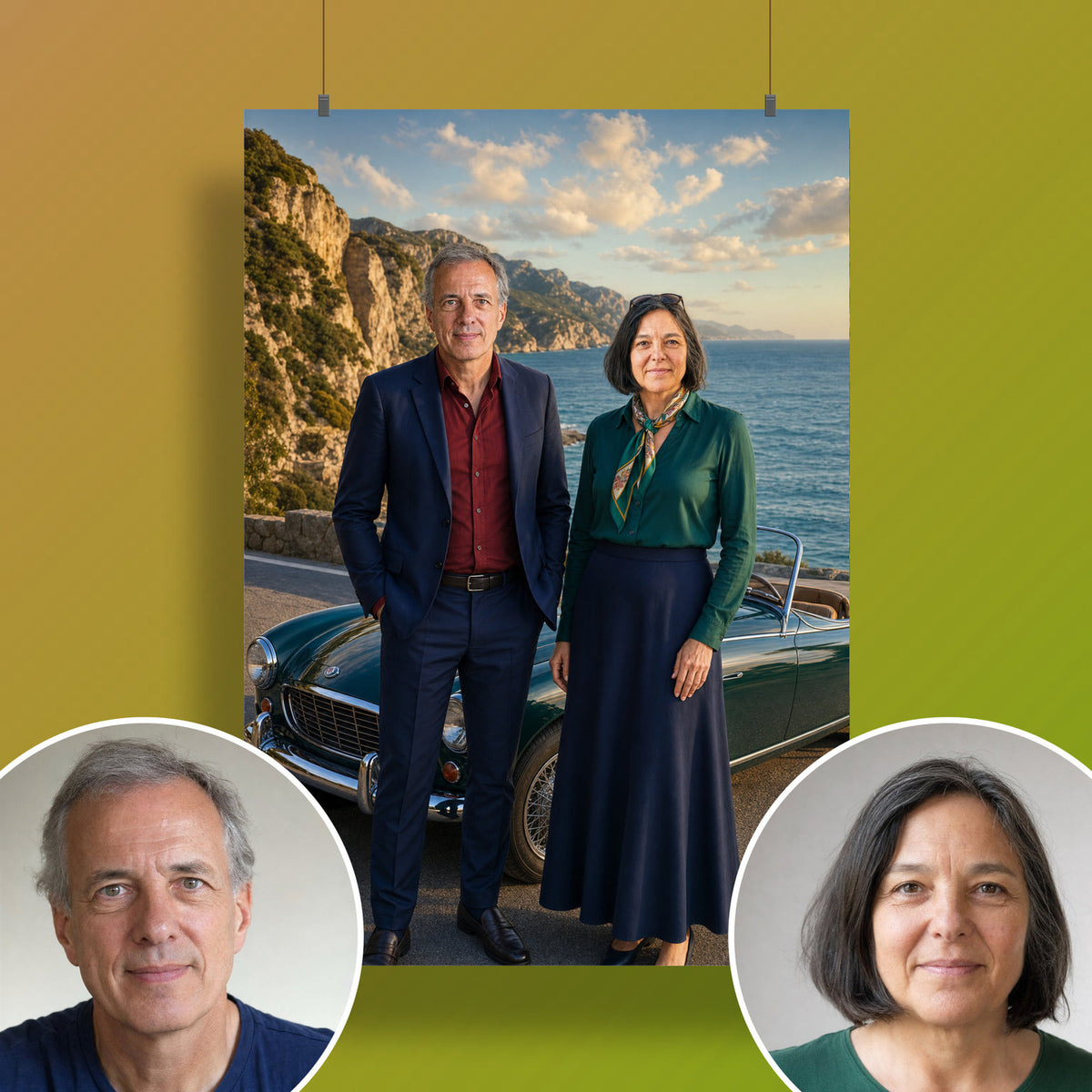  – Poster an der Wand