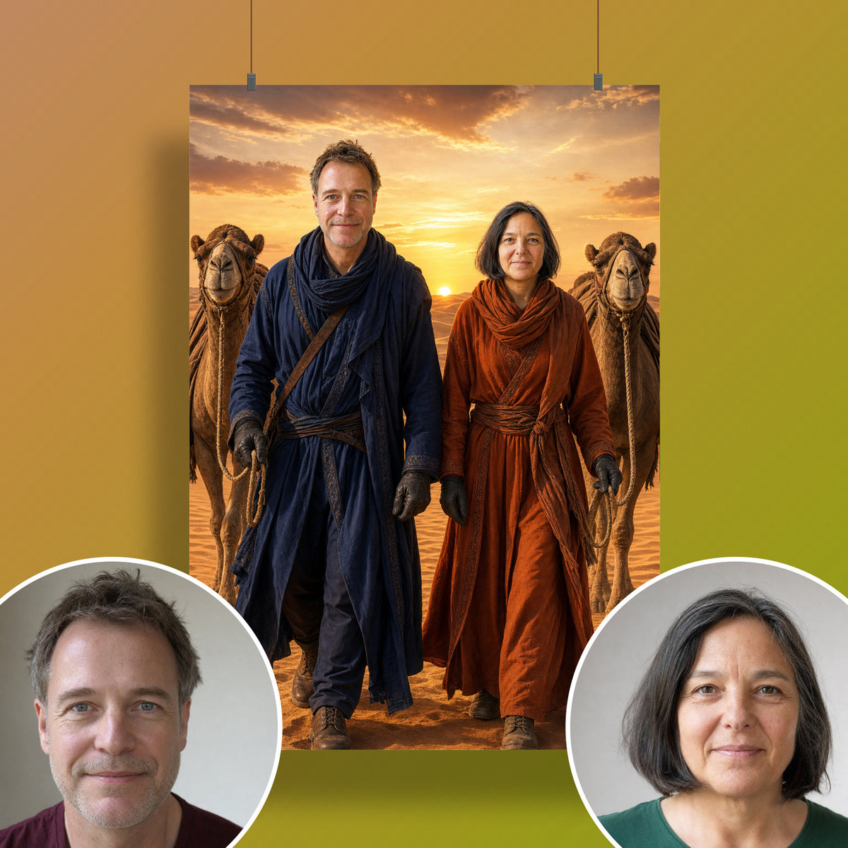  – Poster an der Wand