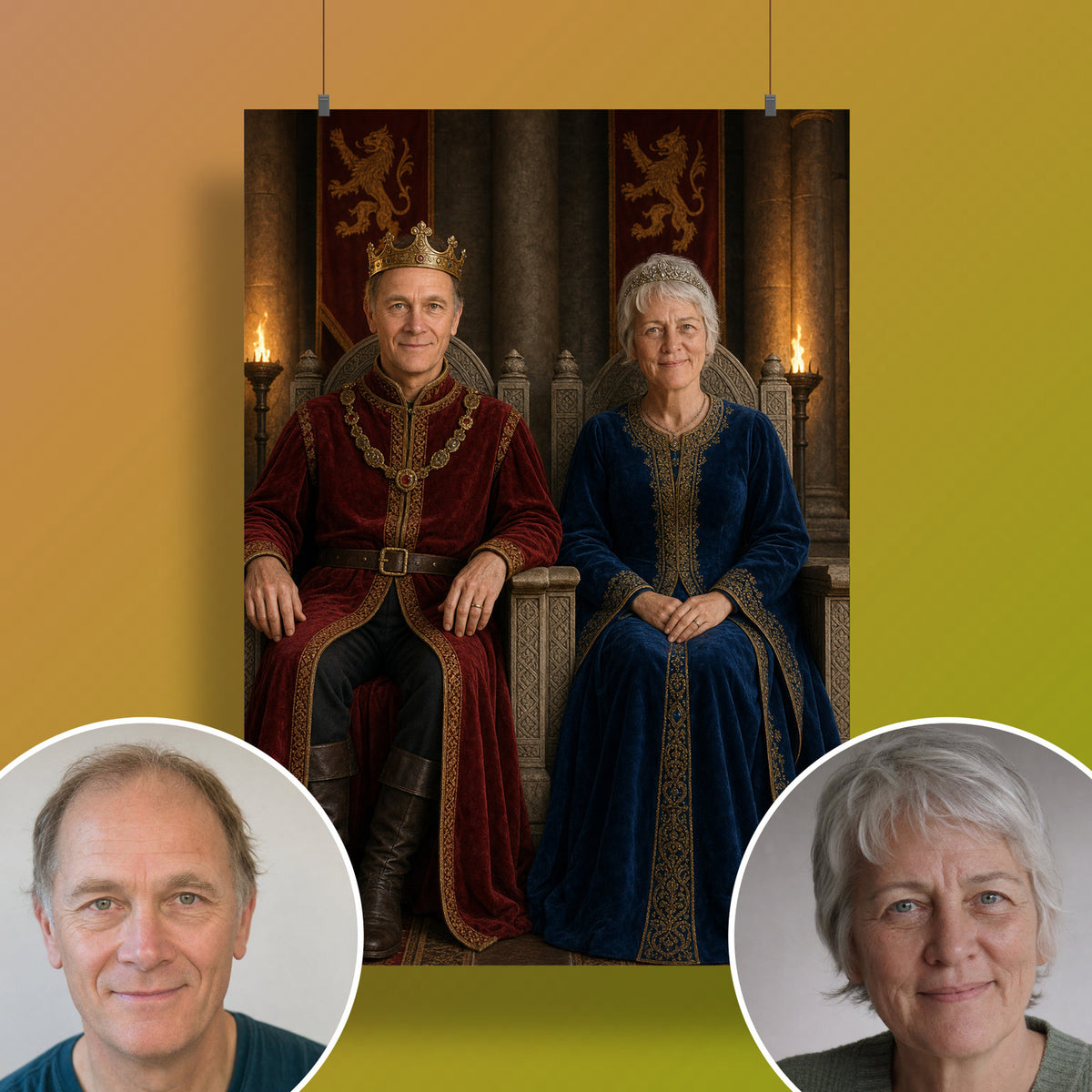  – affiche au mur