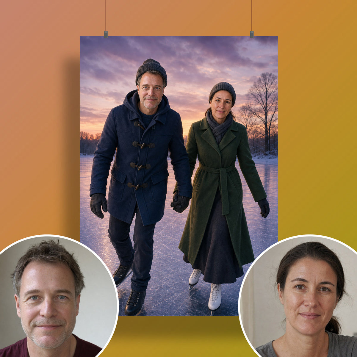  – Poster an der Wand