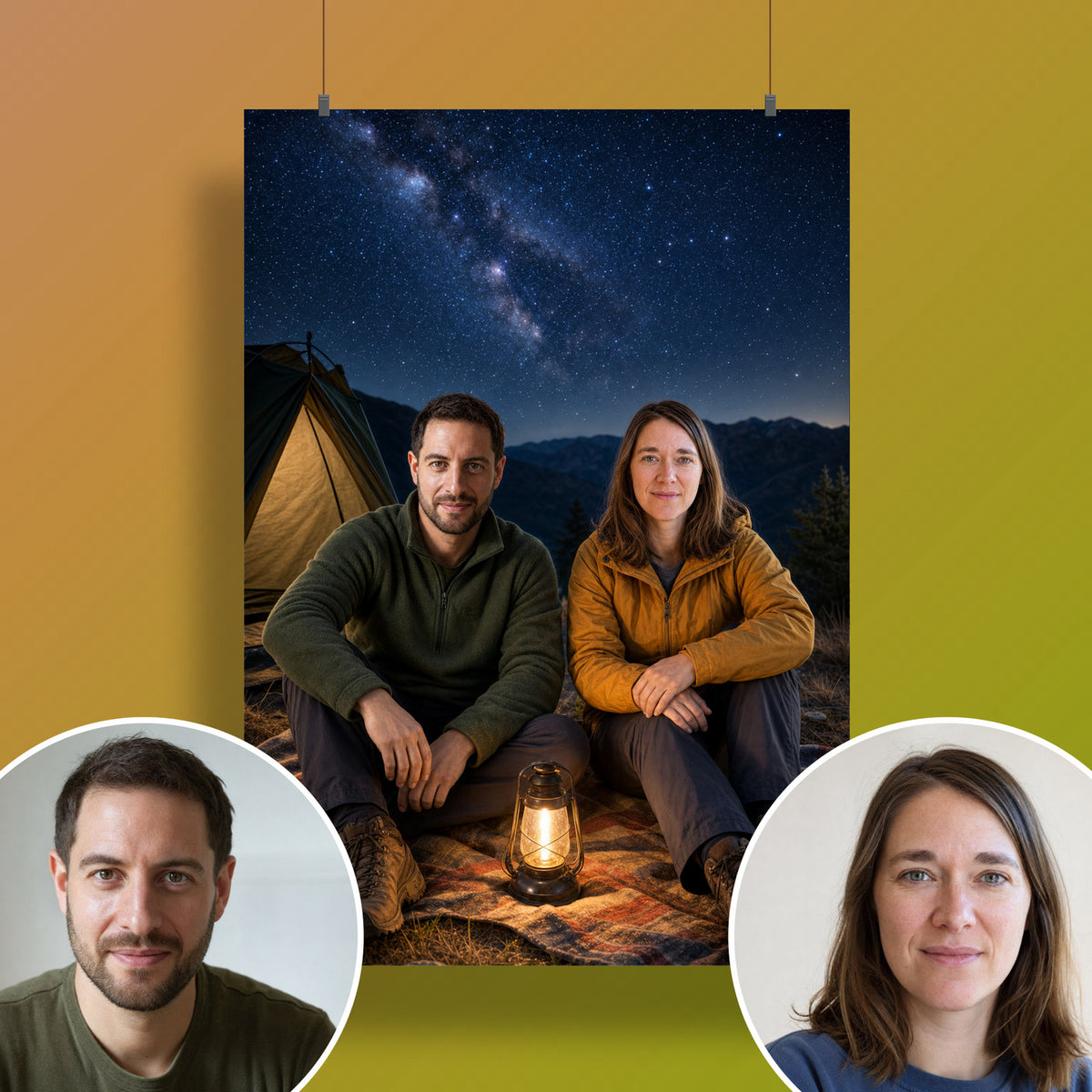  – Poster an der Wand