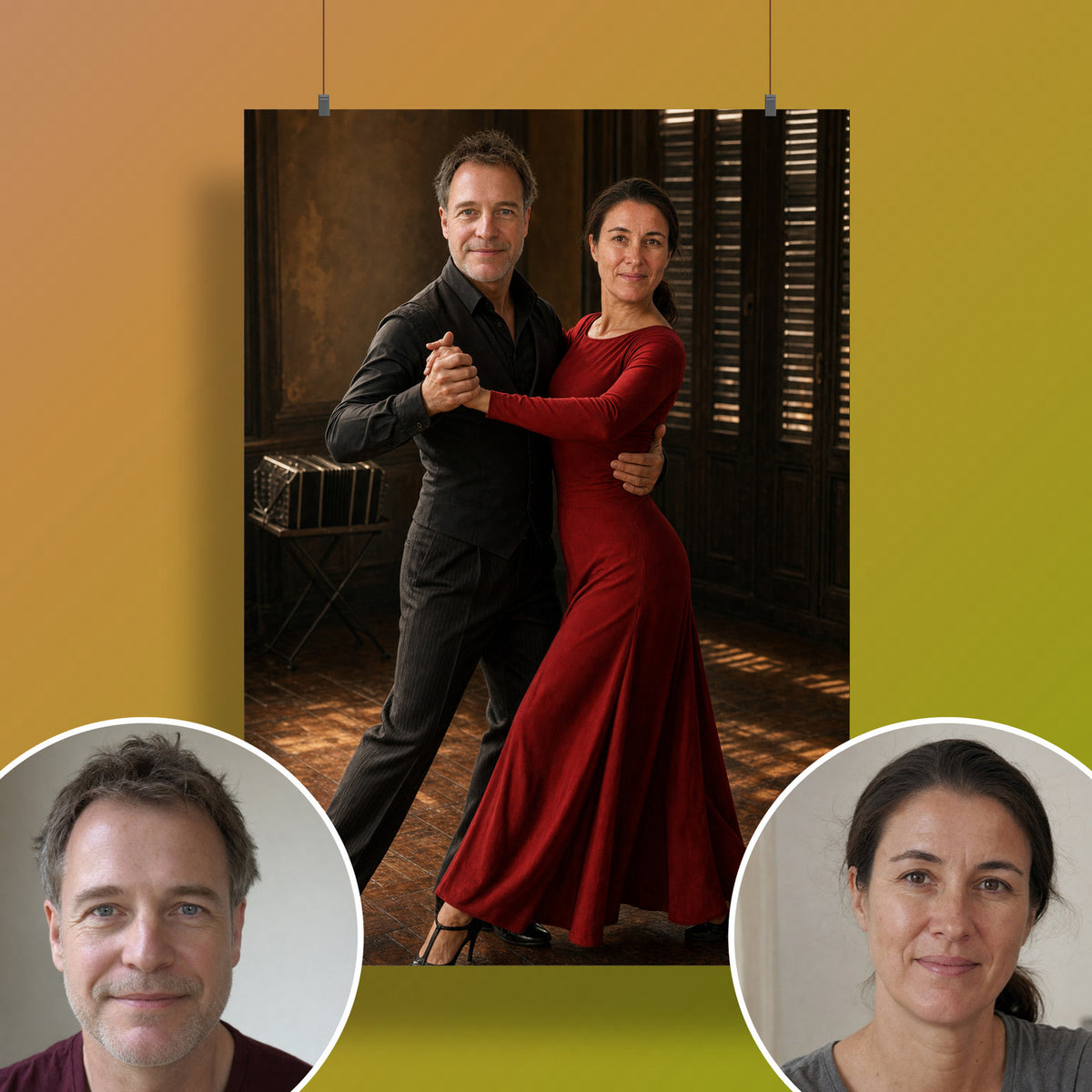  – Poster an der Wand