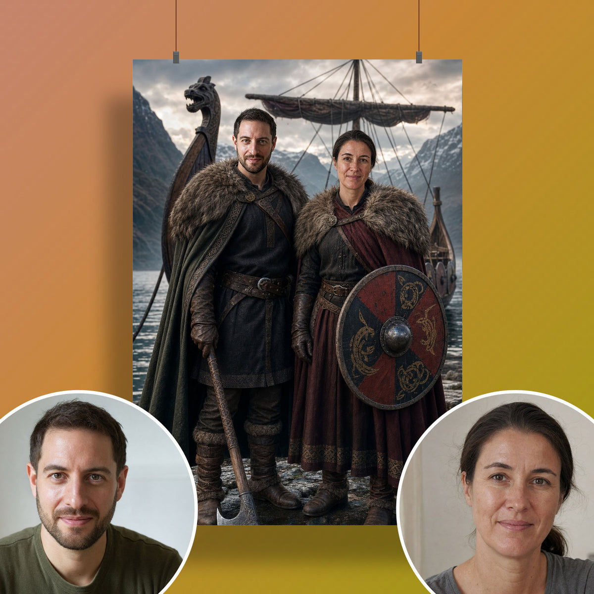  – Poster an der Wand