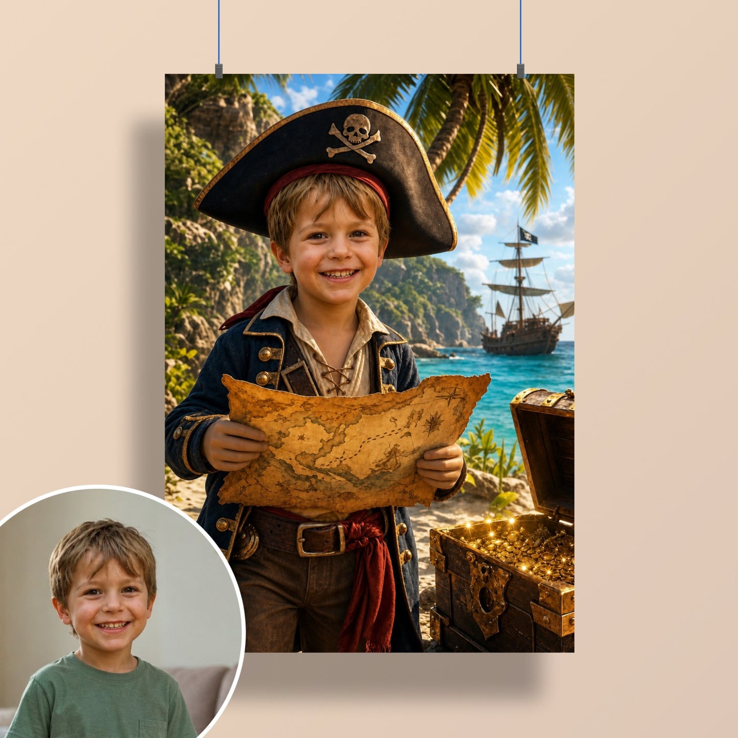 Pirate on a Treasure Hunt