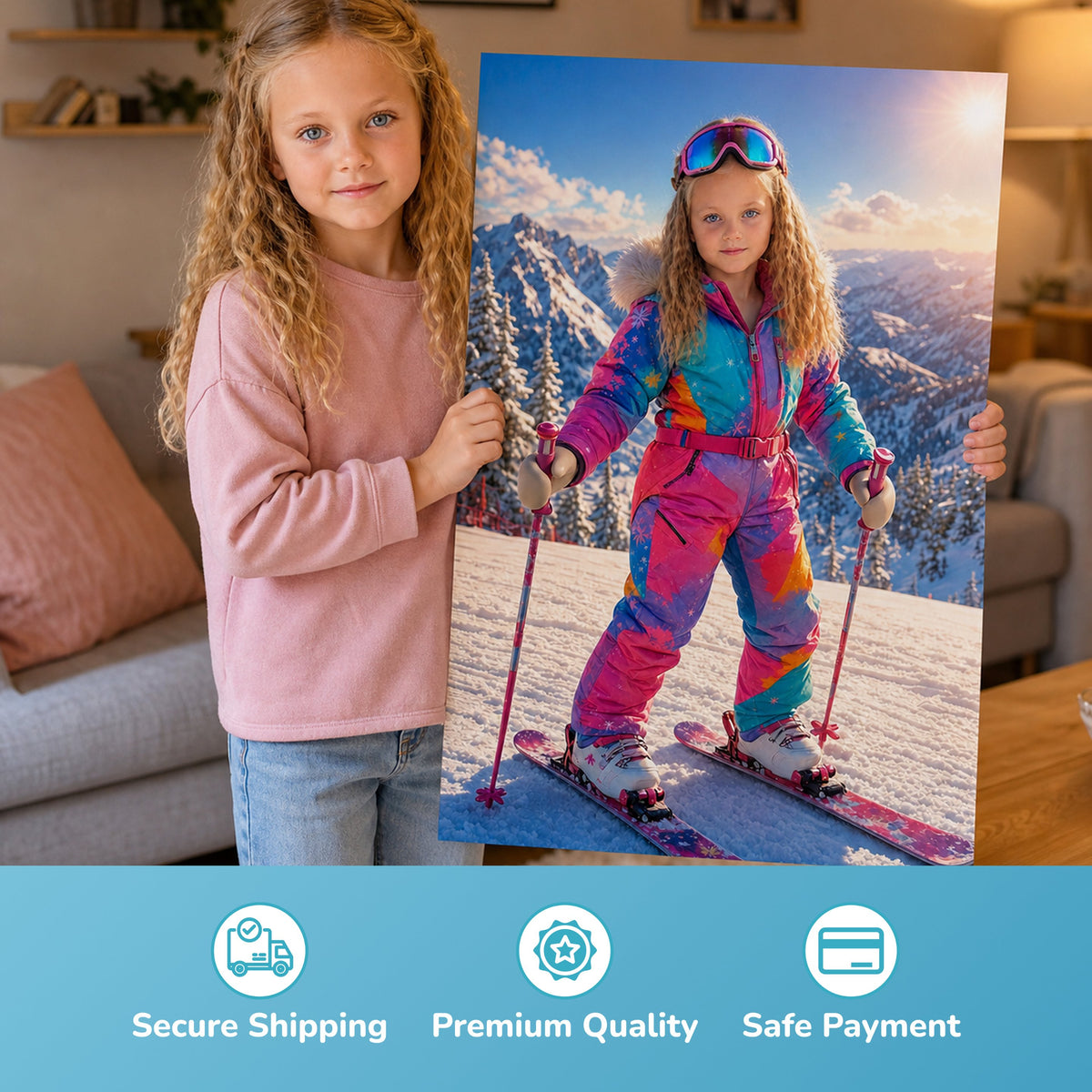 The Little Skier