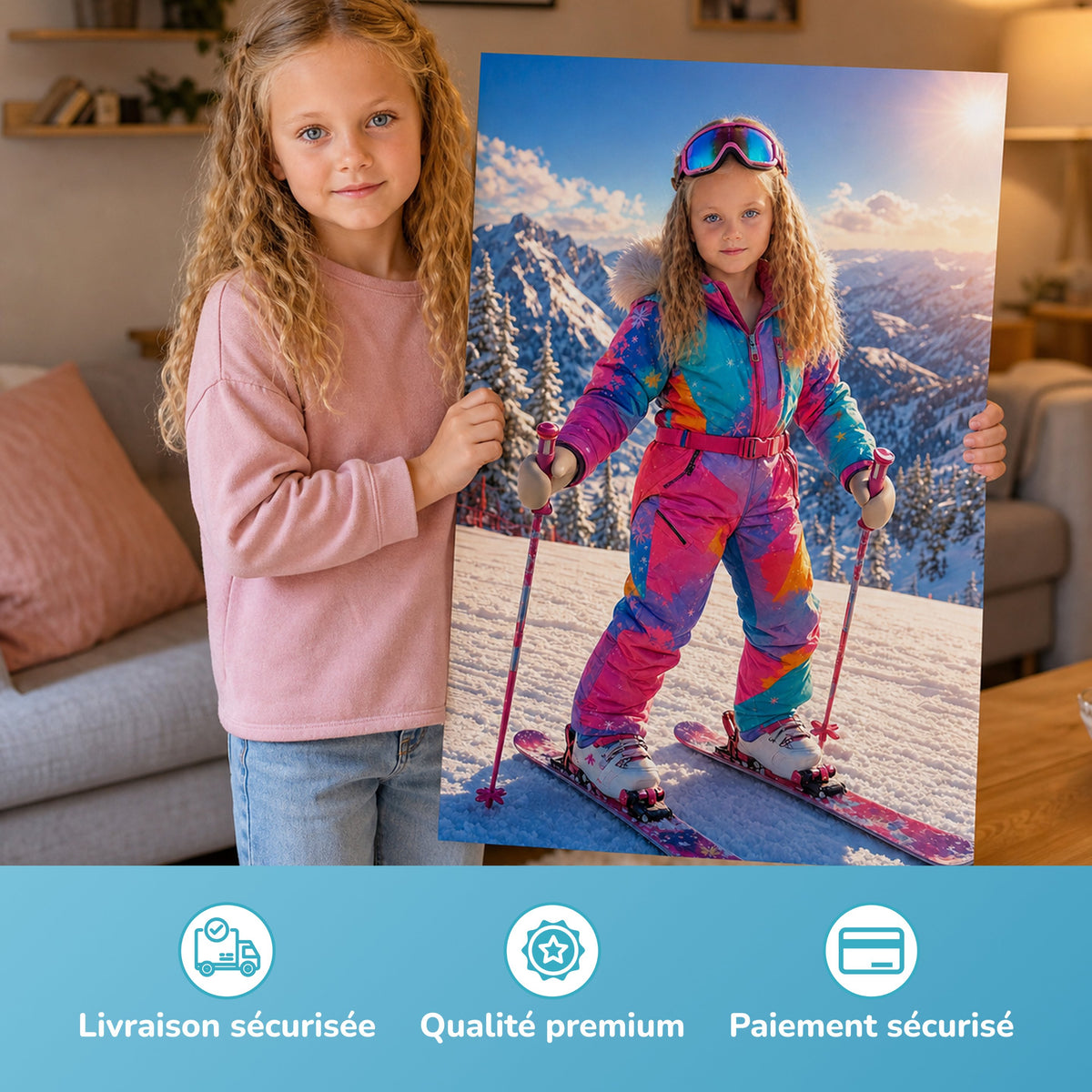 La petite skieuse