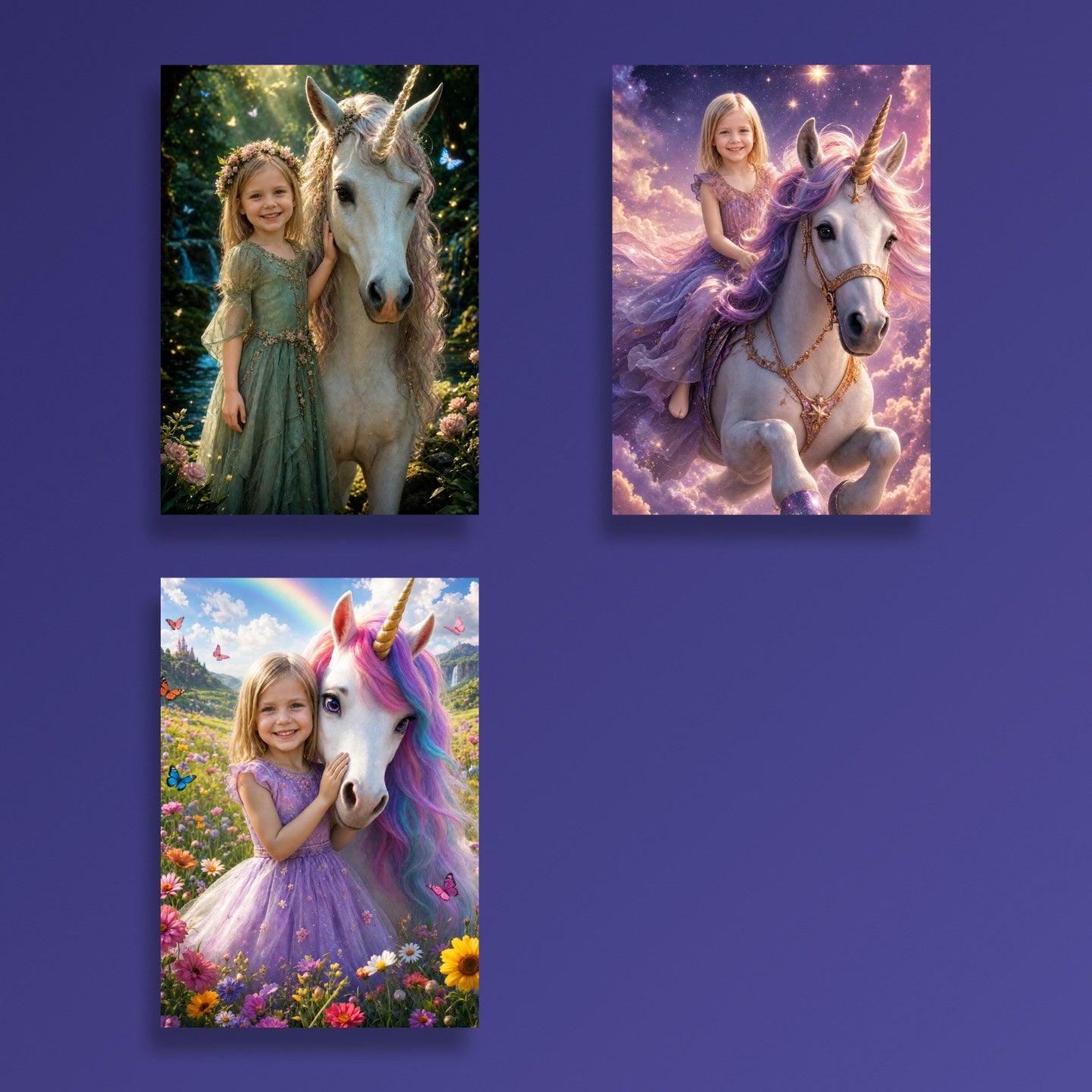 Unicorn in the Enchanted Forest