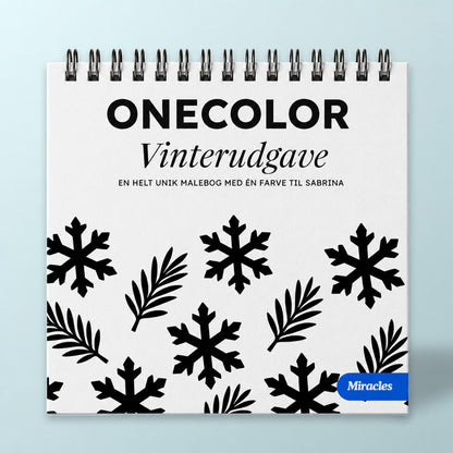 OneColor malebog - vinterudgave