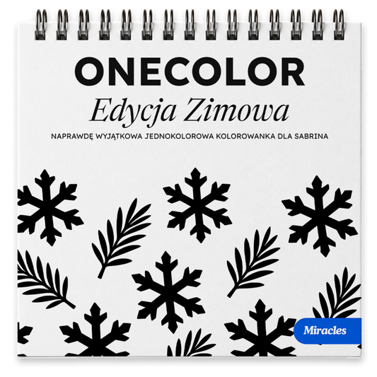 Kolorowanka OneColor - edycja zimowa