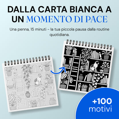 Libro da colorare OneColor - Edizione Inverno