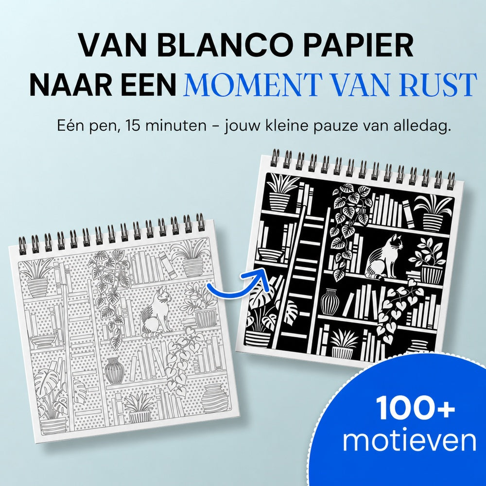 OneColor kleurboek - Wintereditie