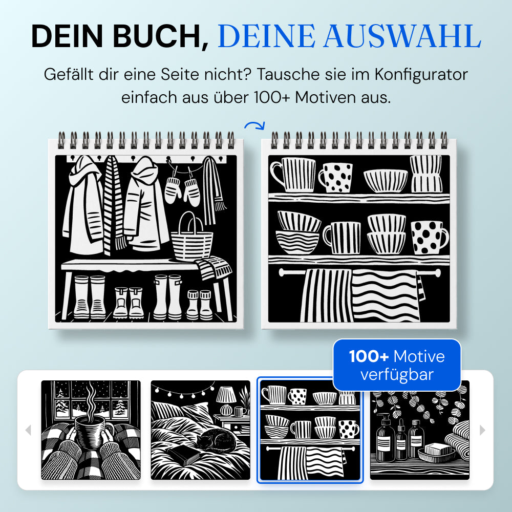 OneColor Malbuch - Winter Edition