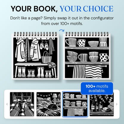 OneColor Coloring Book - Winter Edition