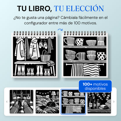Libro para colorear OneColor - Edición de invierno