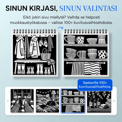 OneColor-värityskirja - Winter Edition