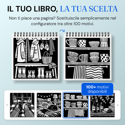 Libro da colorare OneColor - Edizione Inverno