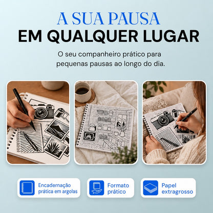 Livro de colorir OneColor - Edição de inverno