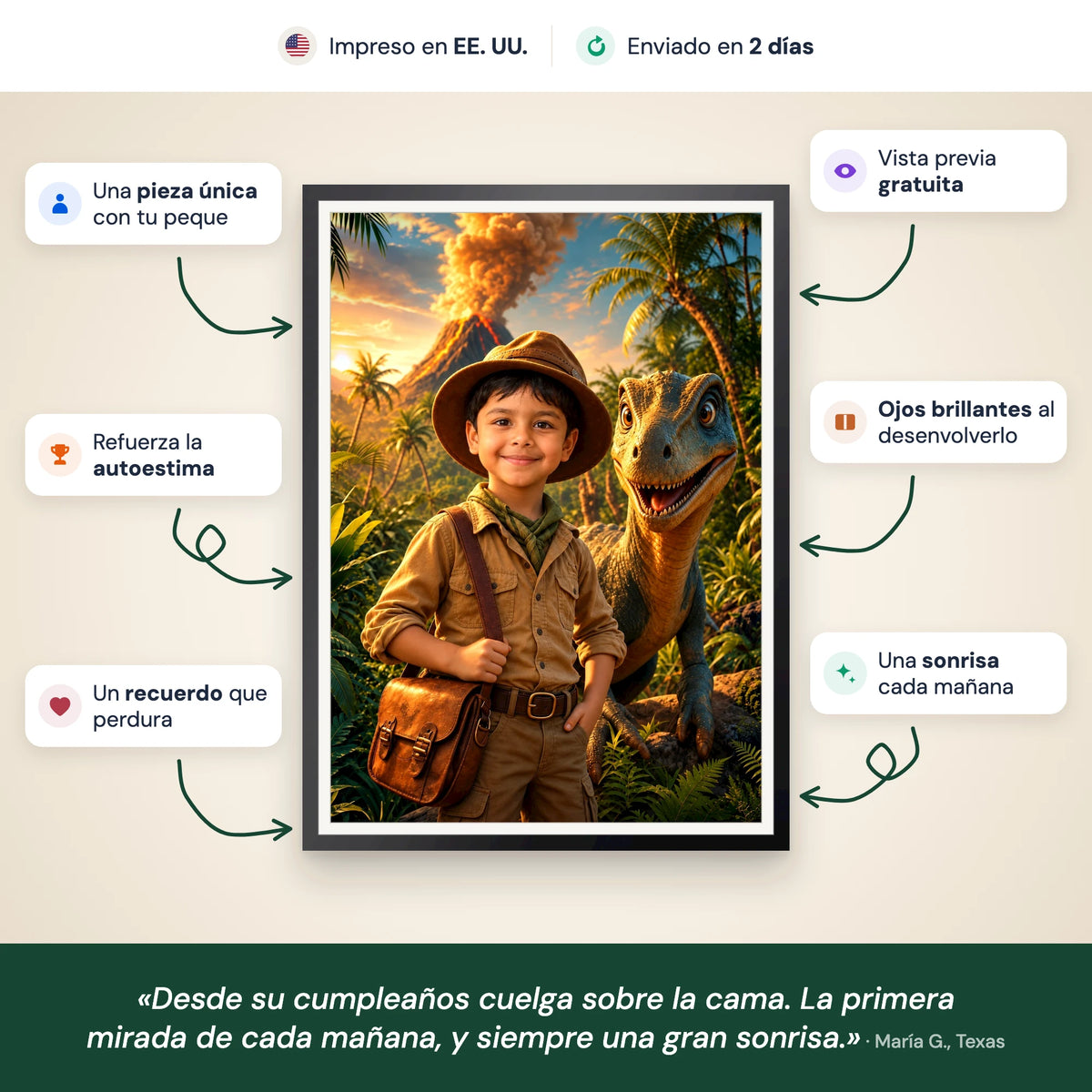 Abenteuer im Dino-Land – Vorteile (es_us)