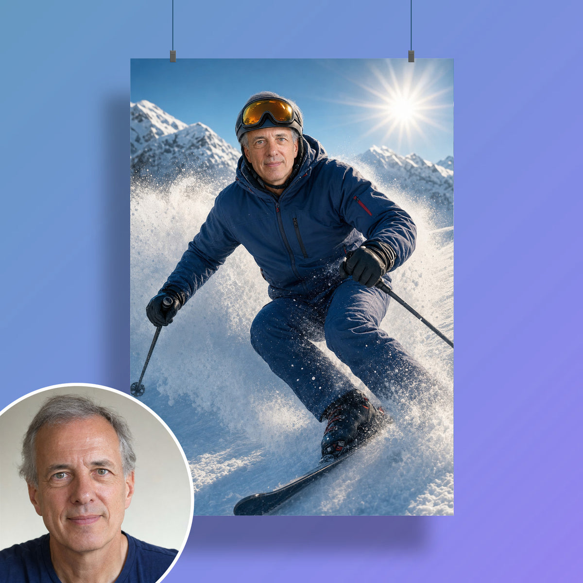  – Poster an der Wand