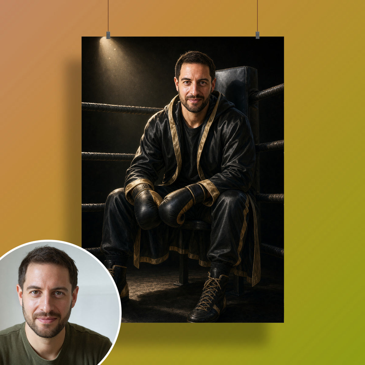  – Poster an der Wand