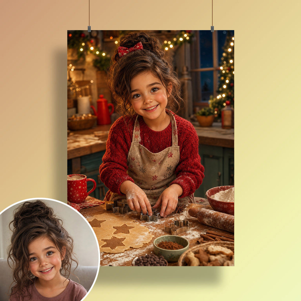 Pasticceria di Natale – poster alla parete