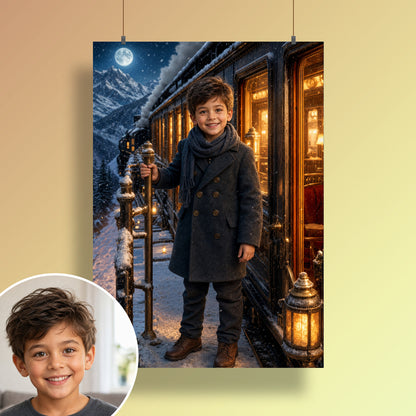 Der Nachtzug – Poster an der Wand