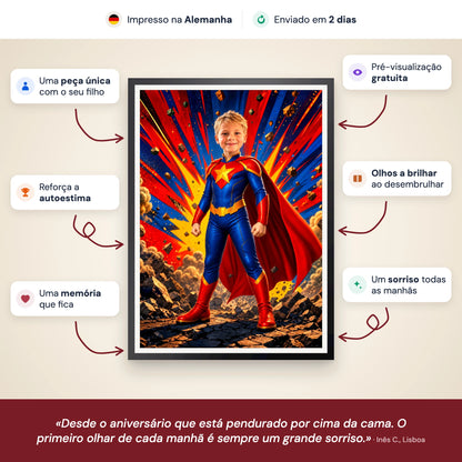 Comic-Superheld | Special-Edition "3D-Animation" – Vorteile (de)