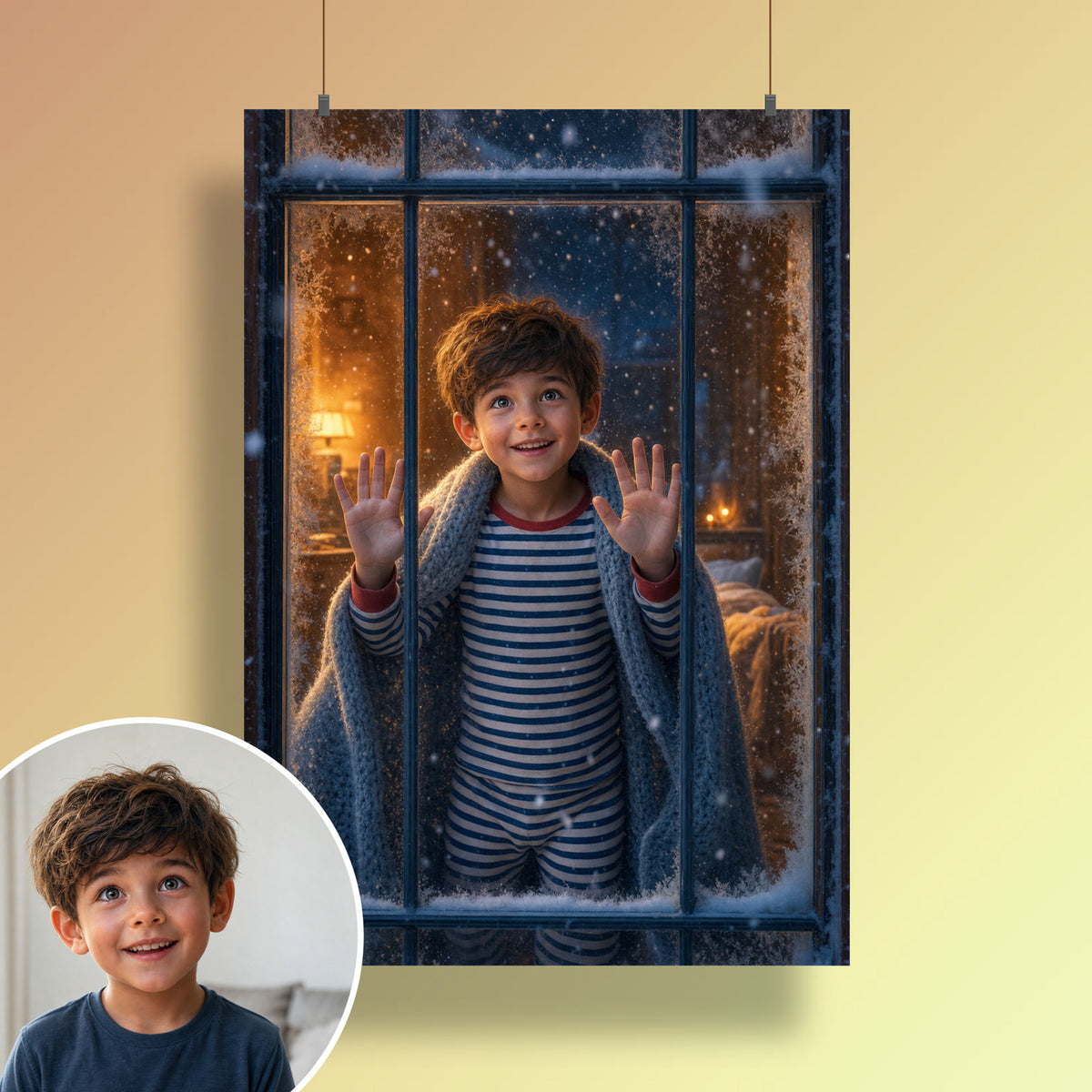 The First Snow – poster on the wall