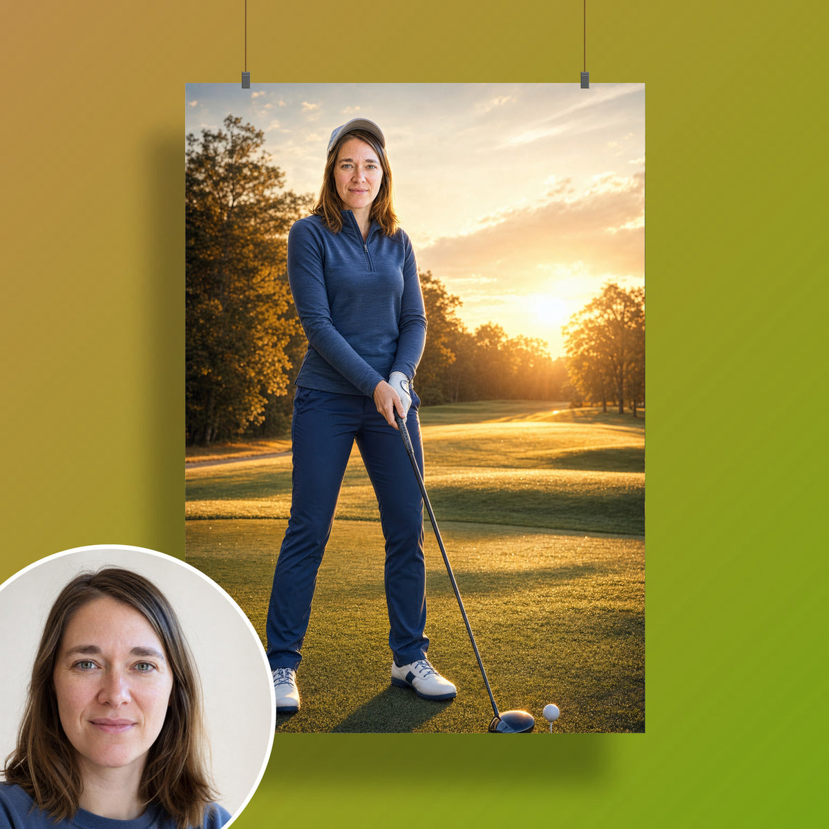  – Poster an der Wand