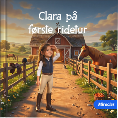 Hestestalden - Første ridetur
