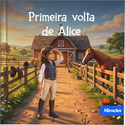 Estábulo - Primeiro passeio a cavalo