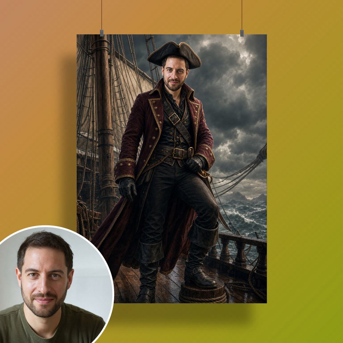  – Poster an der Wand