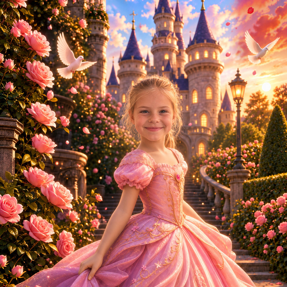 Prinzessin im Märchengarten | Special-Edition "3D-Animation" – Poster