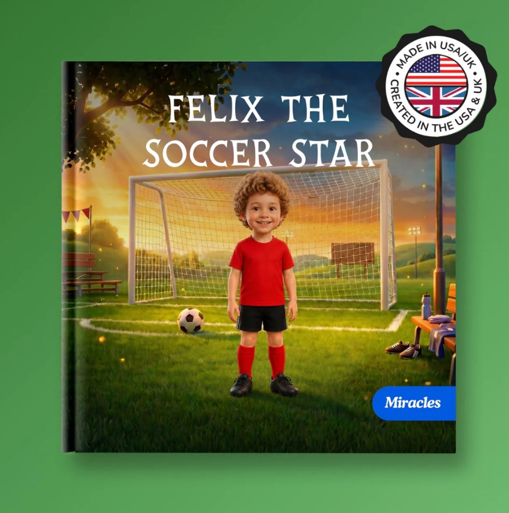 Felix the Soccer Star printed book cover