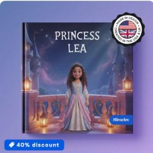Princess Lea printed book cover